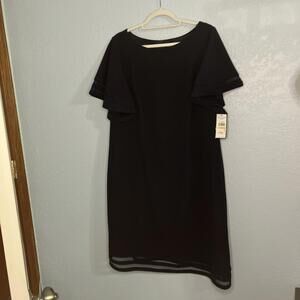 Jessica Howard Dress In Navy Size 16w New With Tags Retail $120